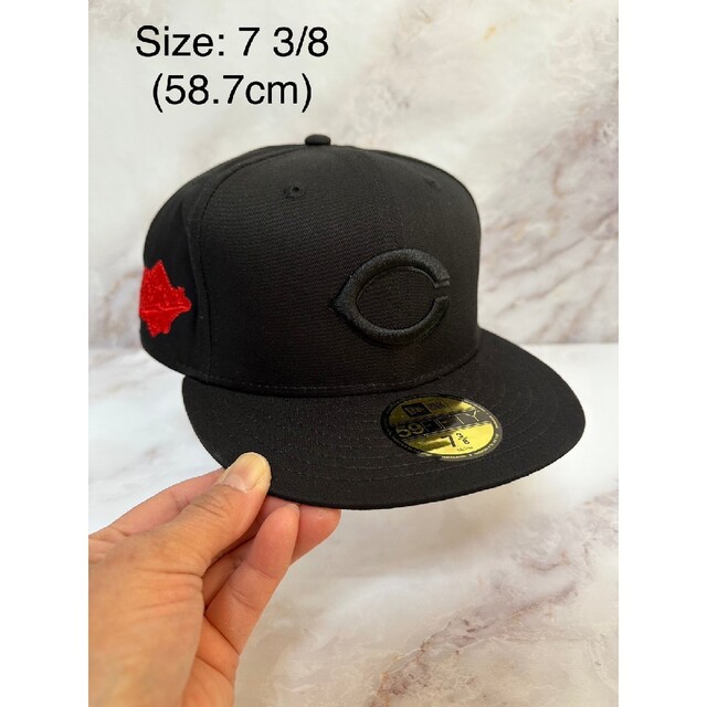 Newera 59fifty シンシナティレッズ ワールドシリーズ キャップ