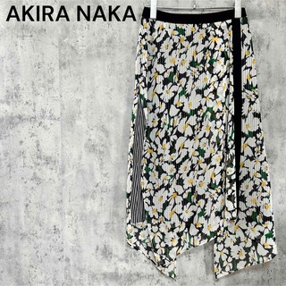 アキラナカ(AKIRANAKA)のAKIRANAKA シフォン レイヤードスカート(ひざ丈スカート)