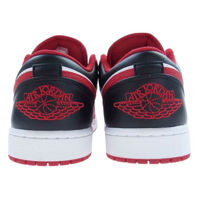 NIKE AIR JORDAN ナイキ ジョーダン スニーカー 553558-163 AIR JORDAN1 LOW BULLS エアジョーダン1 ブルズ ローカット スニーカー レッド系 ホワイト系 ブラック系  27.5cm【新古品】【未使用】