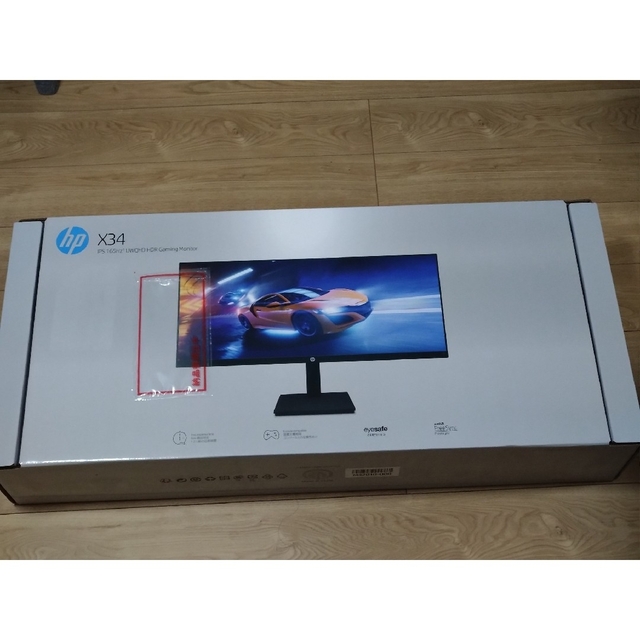 売約済】HP X34 WQHD ウルトラワイド ゲーミングディスプレイ 新作から