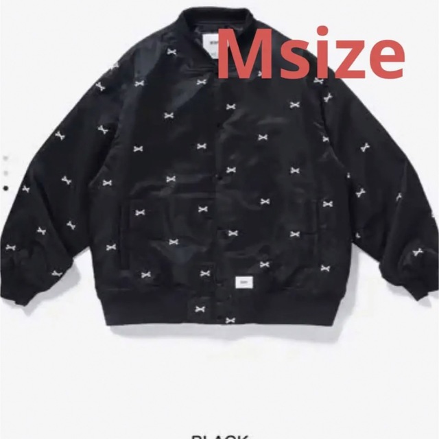 【Msize】WTAPS 22SS  TEAM JACKET  BLACK