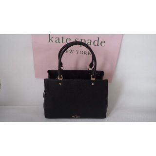 ケイトスペードニューヨーク(kate spade new york)の新品正規品 証明書付 アメリカ購入 LEILA MD STCH PEBB LET(ハンドバッグ)