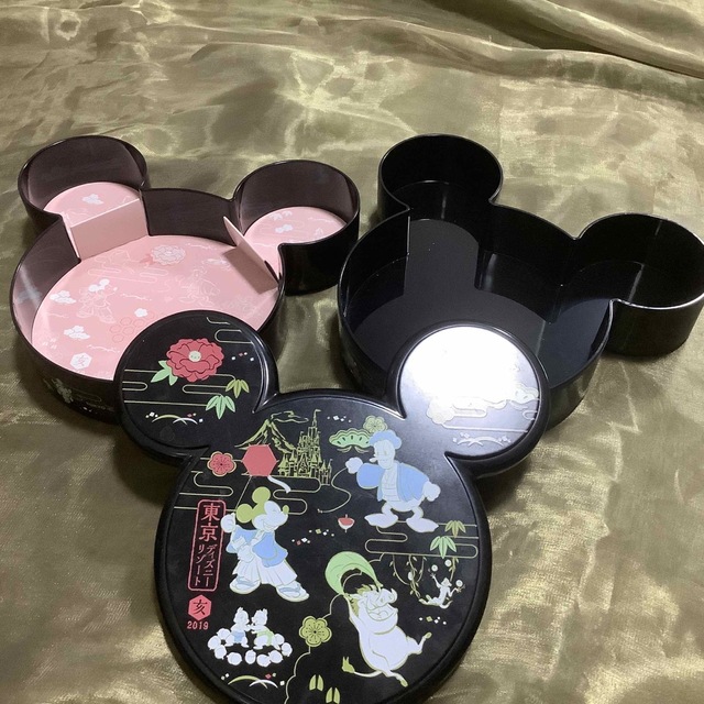 Disney(ディズニー)のディズニー⭐️お重箱2段セット インテリア/住まい/日用品のキッチン/食器(容器)の商品写真