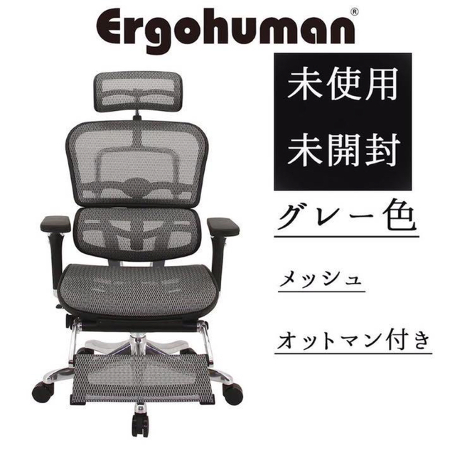 エルゴヒューマンプロ　オットマン付き　GY