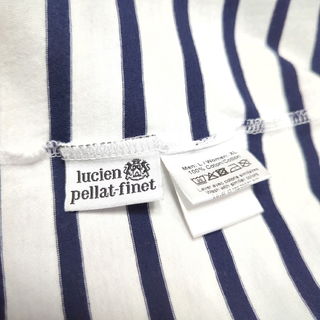 Lucien pellat-finet(ルシアンペラフィネ)の★ポルトガル製 lucien pellat-finet ボーダー Tシャツ メンズのトップス(Tシャツ/カットソー(七分/長袖))の商品写真