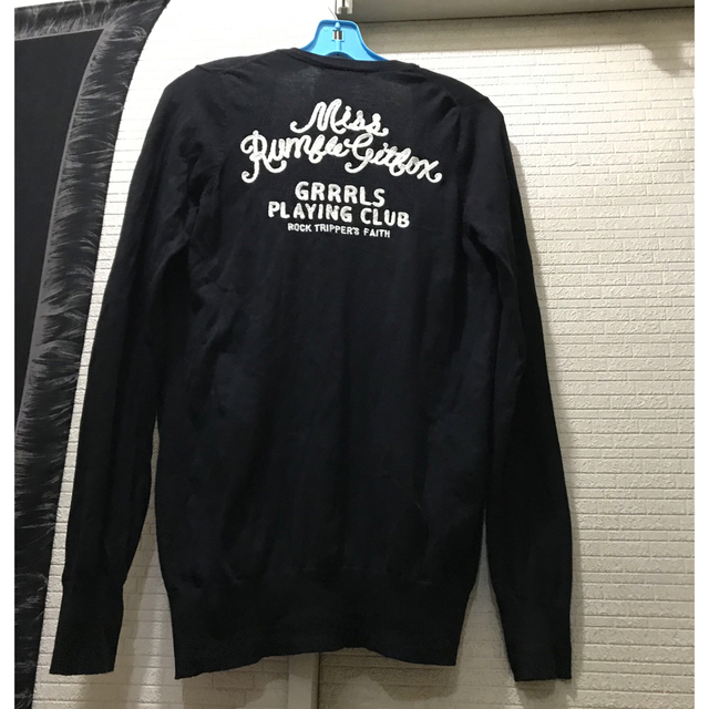 moussy(マウジー)のマウジー　☆   Freeサイズカーディガン　☆ 黒色 レディースのトップス(カーディガン)の商品写真