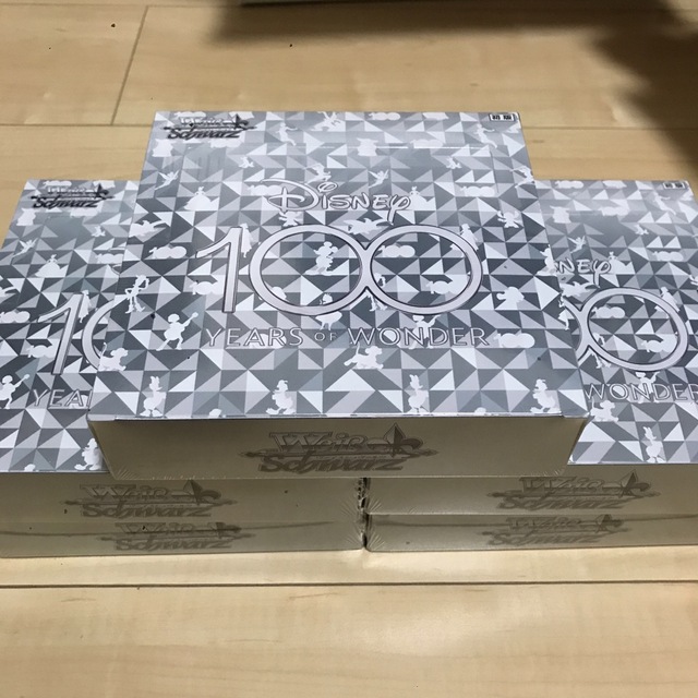 ヴァイスシュバルツ　ディズニー100 5box