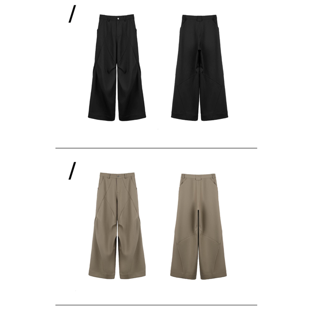 お買上特典 COMMON/DIVISOR 変形ワイドパンツ スラックス