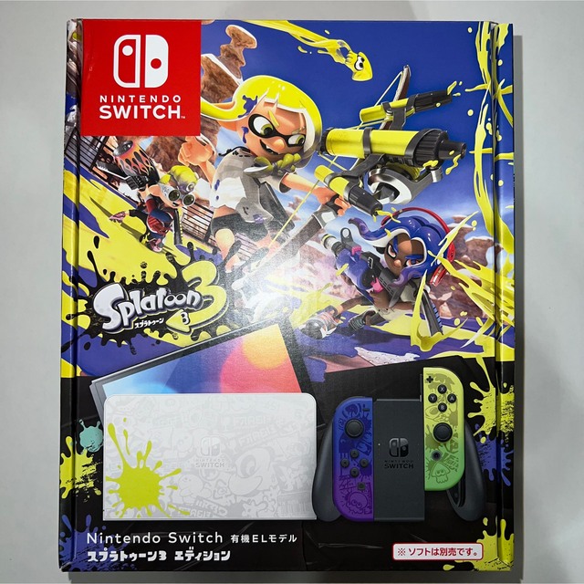 Nintendo Switch 有機ELモデル スプラトゥーン3エディション本体のみ有機elスプラ3