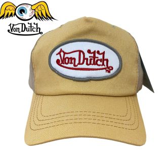 【Von Dutch】ボンダッチ メンズ 刺繍 カーキー （M）