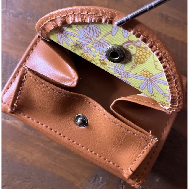 MOOMIN(ムーミン)の未使用 MOOMIN ムーミン 三つ折りコンパクト財布 BROWN ファミマ限定 レディースのファッション小物(財布)の商品写真