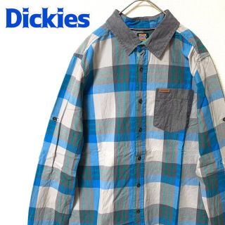 ディッキーズ(Dickies)のDickies ディッキーズ 長袖シャツ チェック柄 古着 ヴィンテージ  S(シャツ)