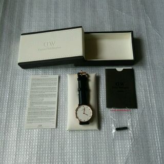 ダニエルウェリントン(Daniel Wellington)の値下げ!!ダニエルウェリントン34mm(腕時計)