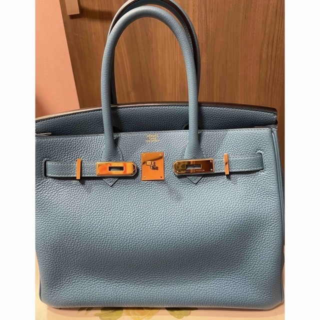 Hermes(エルメス)のHERMES バーキン30  アズール　今月まで出品 レディースのバッグ(ハンドバッグ)の商品写真