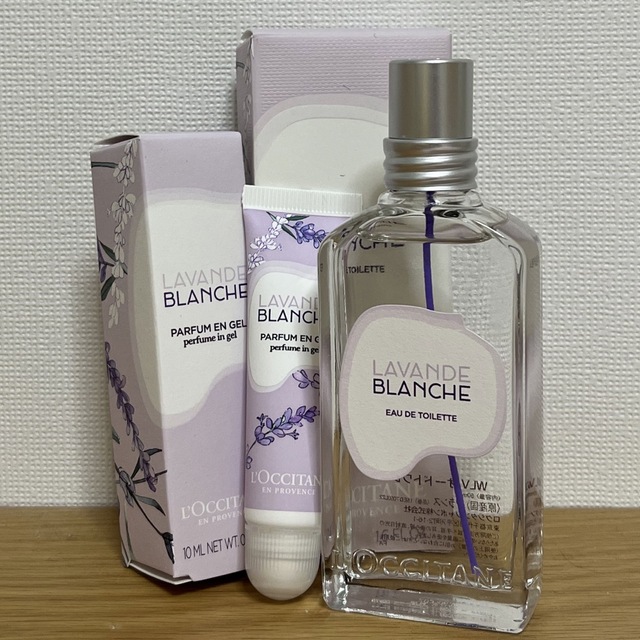 L'OCCITANE(ロクシタン)のロクシタン ホワイトラベンダー オードトワレ/ジェリーフレグランス コスメ/美容の香水(香水(女性用))の商品写真