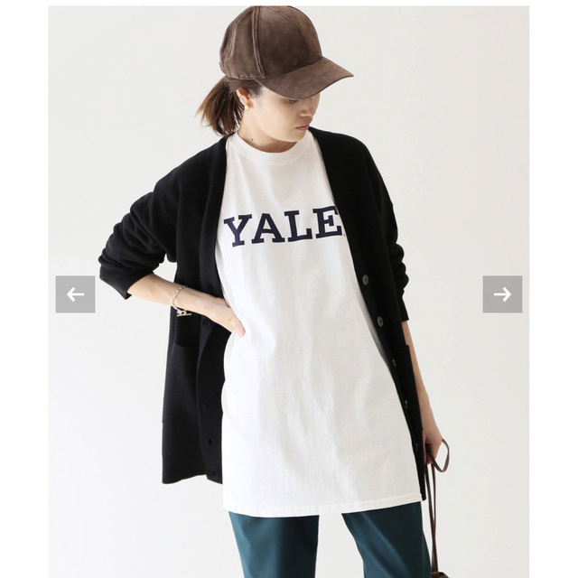 SLOBE IENA(スローブイエナ)の新品　　SLOBE IENA YALE ロングスリーブTEE レディースのトップス(カットソー(長袖/七分))の商品写真