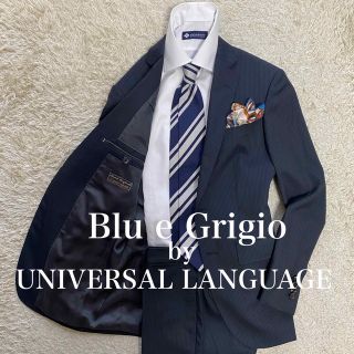 スーツカンパニー(THE SUIT COMPANY)のBlu e Grigio UNIVERSAL LANGUAGE のレーベル　S位(セットアップ)