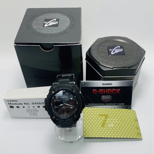 美品 CASIO G-SHOCK メンズ腕時計 GST-S100G