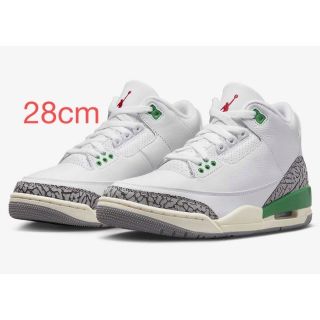 ナイキ(NIKE)のNike WMNS Air Jordan 3 Retro Lucky Green(スニーカー)