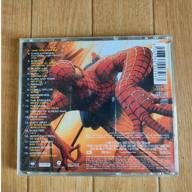 廃盤 スパイダーマン サウンドトラック OST Spider-Man エンタメ/ホビーのCD(映画音楽)の商品写真