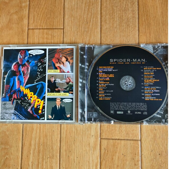 廃盤 スパイダーマン サウンドトラック OST Spider-Man エンタメ/ホビーのCD(映画音楽)の商品写真