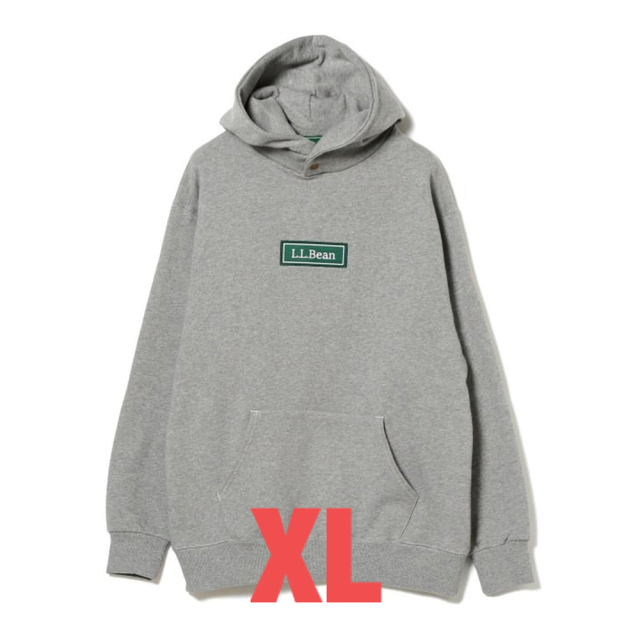 L.L.Bean×BEAMS 別注 Bean's Sweat Hoodie XLグレーサイズ