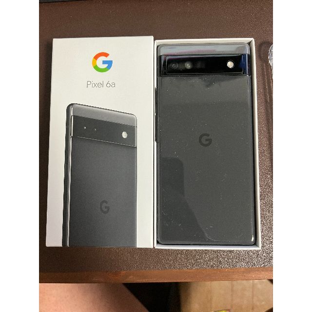 Google Pixel(グーグルピクセル)の☆新品同様　Pixel6a　ブラックSIMフリー☆ スマホ/家電/カメラのスマートフォン/携帯電話(スマートフォン本体)の商品写真