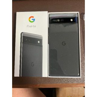 グーグルピクセル(Google Pixel)の☆新品同様　Pixel6a　ブラックSIMフリー☆(スマートフォン本体)