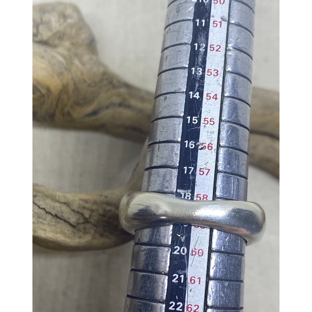 Cage Band ICE バンドリング　月型甲丸　スターリングシルバー925 メンズのアクセサリー(リング(指輪))の商品写真