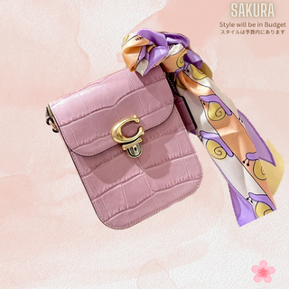 COACH - COACH レザー 2WAY ショルダー クロスボディー バッグ ピンク