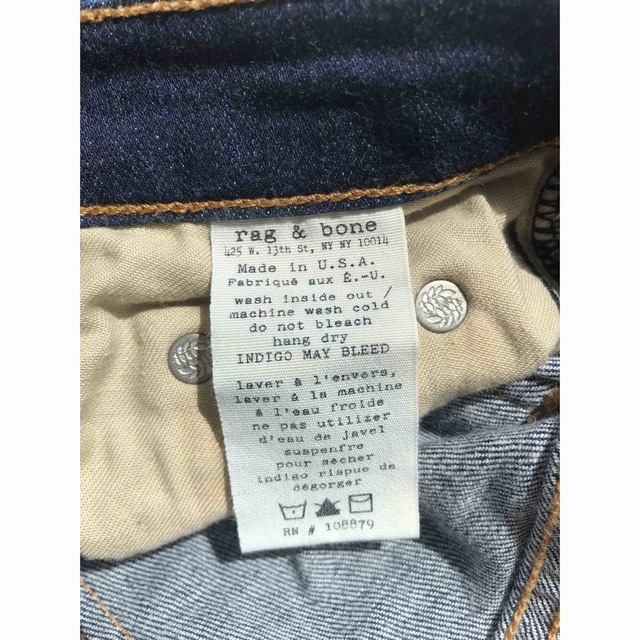 rag&bone スキニーデニム　25インチ