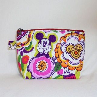 ヴェラブラッドリー(Vera Bradley)の◆ヴェラブラッドリー◆Vera Bradley×ミッキー◆ファスナーポーチ【ミニ(ポーチ)