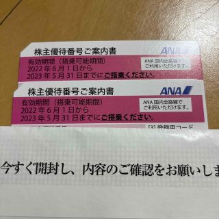 エーエヌエー(ゼンニッポンクウユ)(ANA(全日本空輸))のANA 株主優待券(その他)