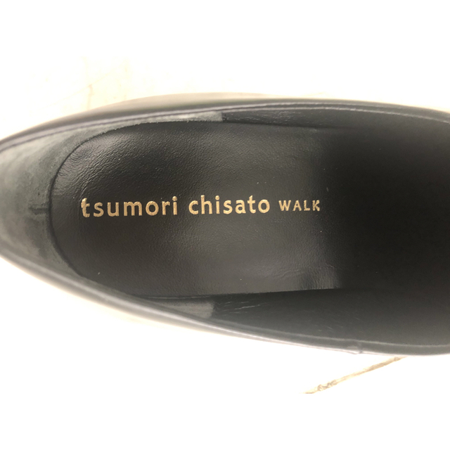 TSUMORI CHISATO(ツモリチサト)のツモリチサトwalk黒　ローファー　23.5cm ヒール2cm レディースの靴/シューズ(ローファー/革靴)の商品写真