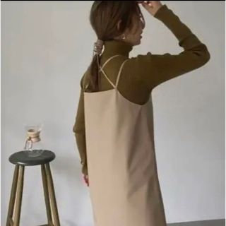 トゥデイフル レザー マキシワンピース/ロングワンピース(レディース