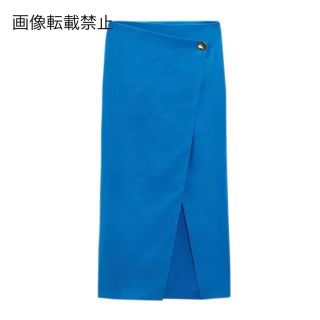 🎀4月新作🛍11056◇blue ブルー ロング スリット スカート(ロングスカート)