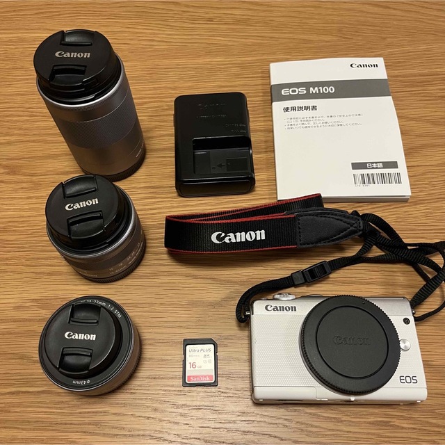 Canon - Canon EOS M100 レンズ3本セットの通販 by hiro's shop