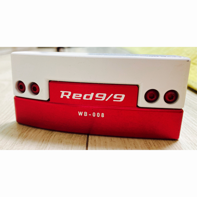 34インチロフト角kasco RED9/9 WB-008 パター