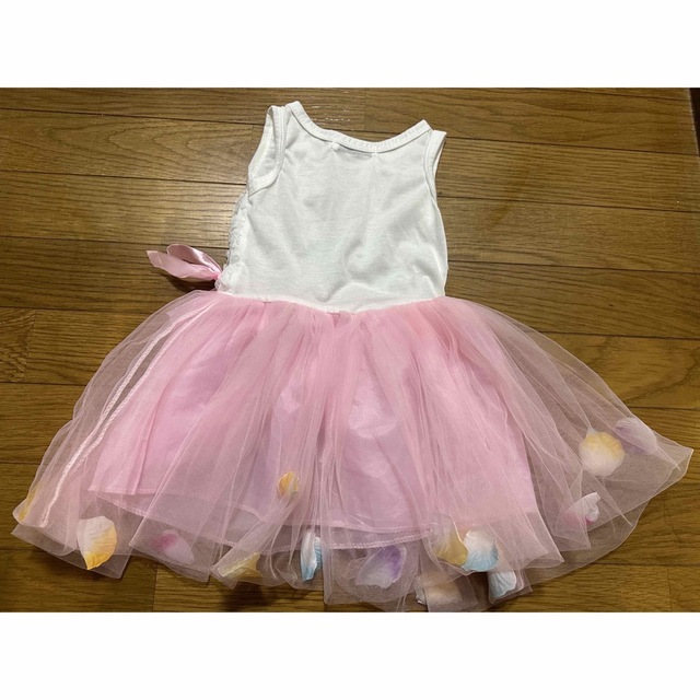 ベビードレス ワンピース ハーフバースデー 誕生日 セレモニードレス キッズ/ベビー/マタニティのキッズ服女の子用(90cm~)(ドレス/フォーマル)の商品写真