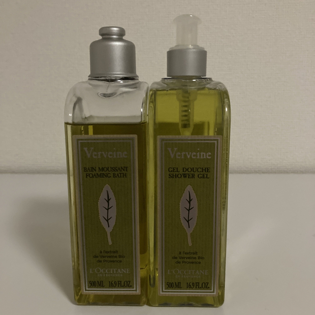 L'OCCITANE(ロクシタン)のロクシタン　ヴァーベナ２本セット　シャワージェル&フォーミングバス コスメ/美容のボディケア(バスグッズ)の商品写真