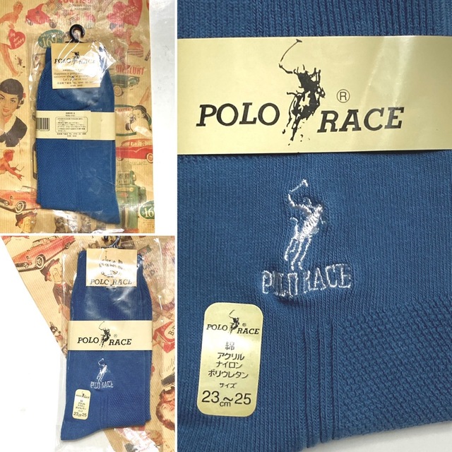 POLO（RALPH LAUREN）(ポロ)の⑩ POLO RACE   ポロ　百貨店　高級　メンズ　ソックス　新品 メンズのレッグウェア(ソックス)の商品写真