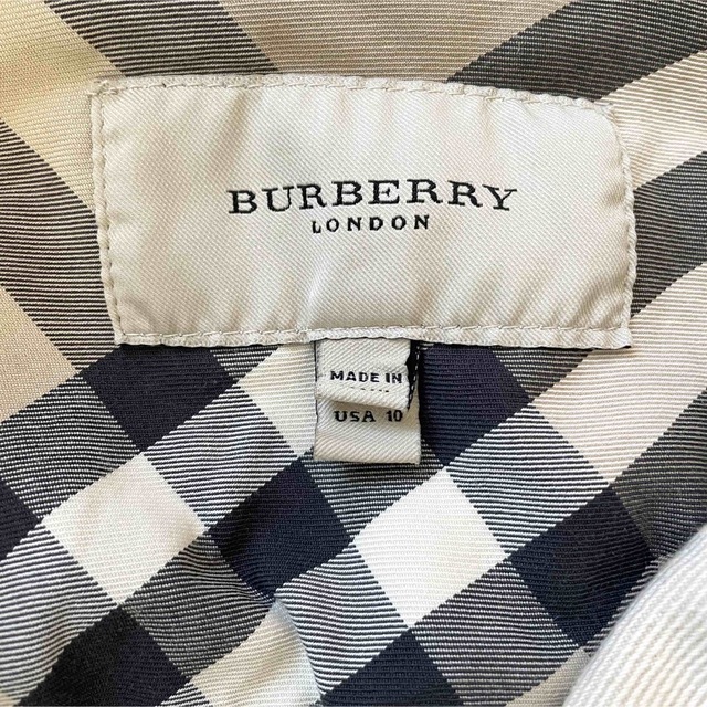 BURBERRY(バーバリー)の現行モデル♪バーバリーロンドン/デニムジャケット　ノバチェック　オフホワイト レディースのジャケット/アウター(テーラードジャケット)の商品写真