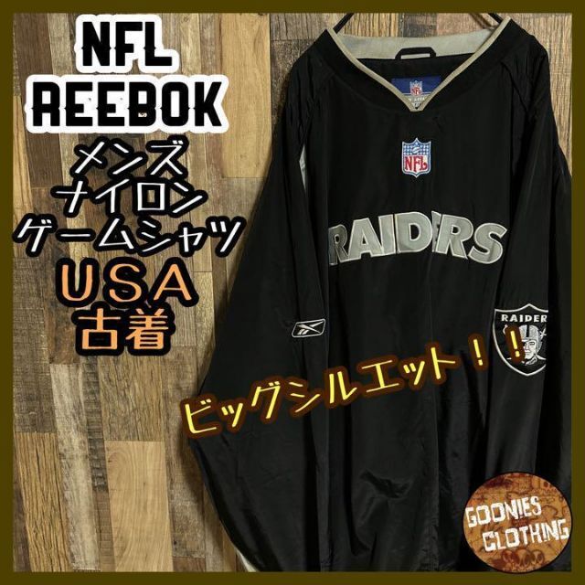 NFL LOGO 7 RAIDERS レイダース 中綿ジャケット メンズ L