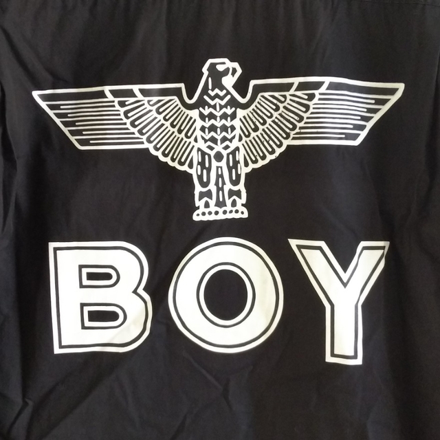 ◆B4 入手困難 レア 当時物 80s 90s BOY LONDON シャツ 黒