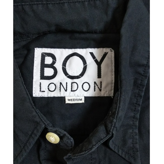 ◆B4 入手困難 レア 当時物 80s 90s BOY LONDON シャツ 黒