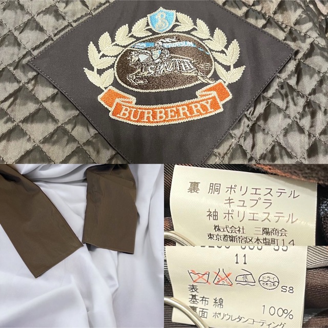 BURBERRY - 美品 BURBERRYバーバリー ステンカラーコート ノバチェック