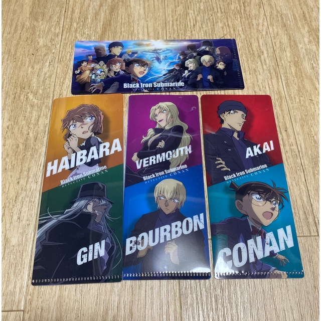 名探偵コナン ミニクリアファイル エンタメ/ホビーのアニメグッズ(クリアファイル)の商品写真