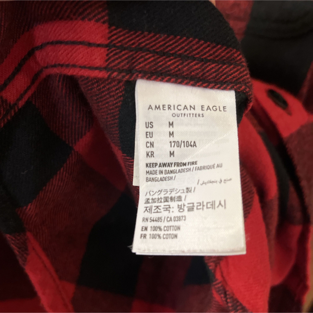 American Eagle(アメリカンイーグル)のアメリカンイーグル チェックシャツ メンズのトップス(シャツ)の商品写真