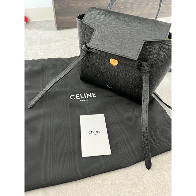 最安値好評】 celine - セリーヌ ベルトバック ナノ new rogoの通販 by