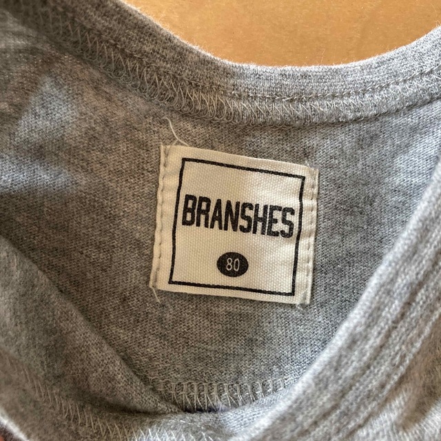 Branshes(ブランシェス)のBRANSHES ブランシェス　moujonjon タンクトップ　80 男の子 キッズ/ベビー/マタニティのベビー服(~85cm)(タンクトップ/キャミソール)の商品写真